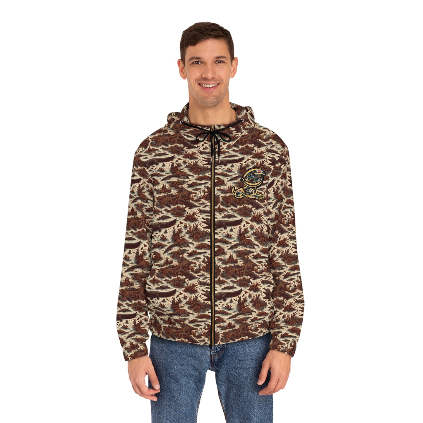 Men's Full-Zip Hoodie (AOP)