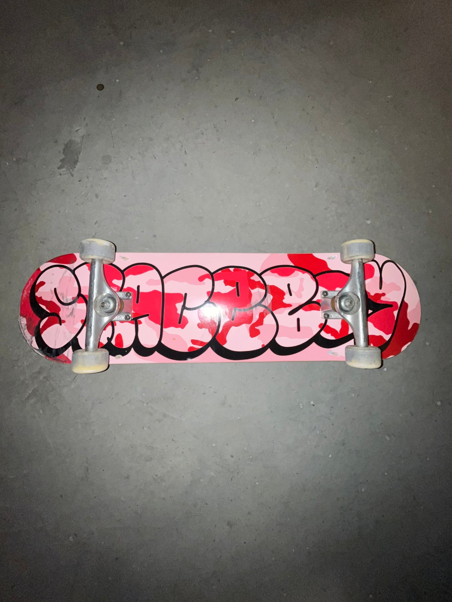 Red Camo Spaceboy deck